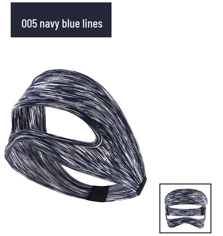 3D VR Eye Mask: Sweat-wicking, Breathable Headband & Protective Face Cover