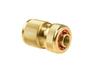 Cellfast Brass Quick Hose Coupler 1/2"" Brass Alloy Card