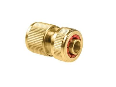 Cellfast Brass Quick Hose Coupler 1/2"" Brass Alloy Card