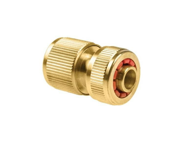 Cellfast Brass Quick Hose Coupler 1/2"" Brass Alloy Card