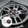 Auto 60mm Wheel Center Hub Cap Badge Decoration Accessories For Fiat 500 Punto 124 125 500 Bravo Stilo Panda Abarth Tipo Viaggio