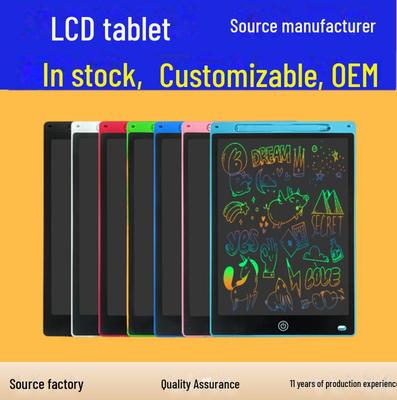 LCD Writing Tablet - 8.5/10/12/16 Inch, Color Screen, for Kids' Drawing and Writing