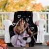 TS Fan Flannel Blanket Soft All-Season Throw, Design for Camping, Car Travel, Hiking Sofa, Bed, Office Perfect Gift for Parties
