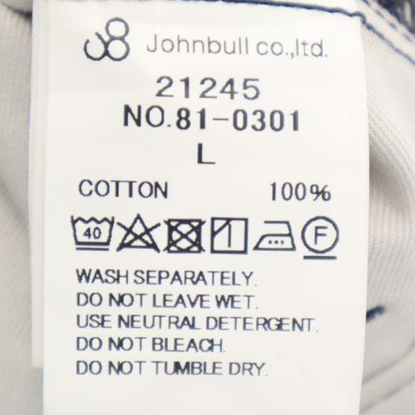 unused Johnbull Work Trousers Pants L Navy Long pants Men's Used