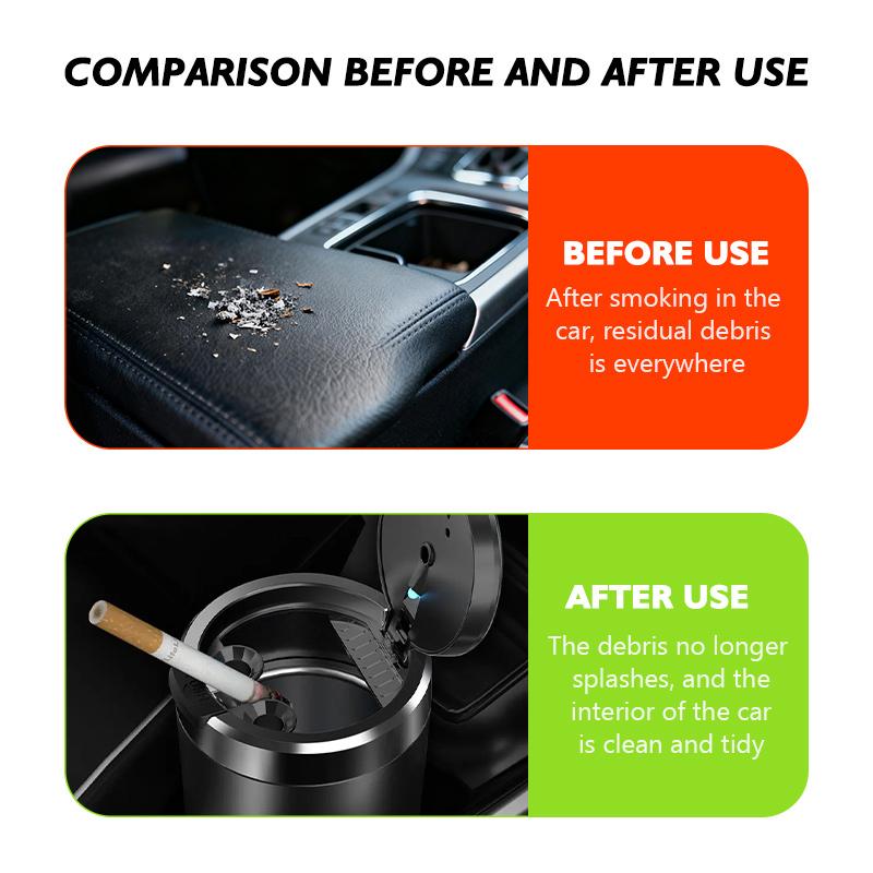 Universal Car Ashtray Garbag Can Multi-function Trash Bin For BMW M3 M5 X3 E93 F10 F20 F30 F40 F15 F25 F26 F31 F49 F86 ZS4