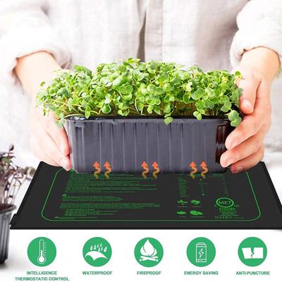 Plants Germination Heating Mat Energy-saving Fast Heating Waterproof Soft Easy To Clean Flame