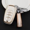 Gold Edge Key Case for Hongqi H5/H9/E-HS9/H7/E-QM5/E-HS3