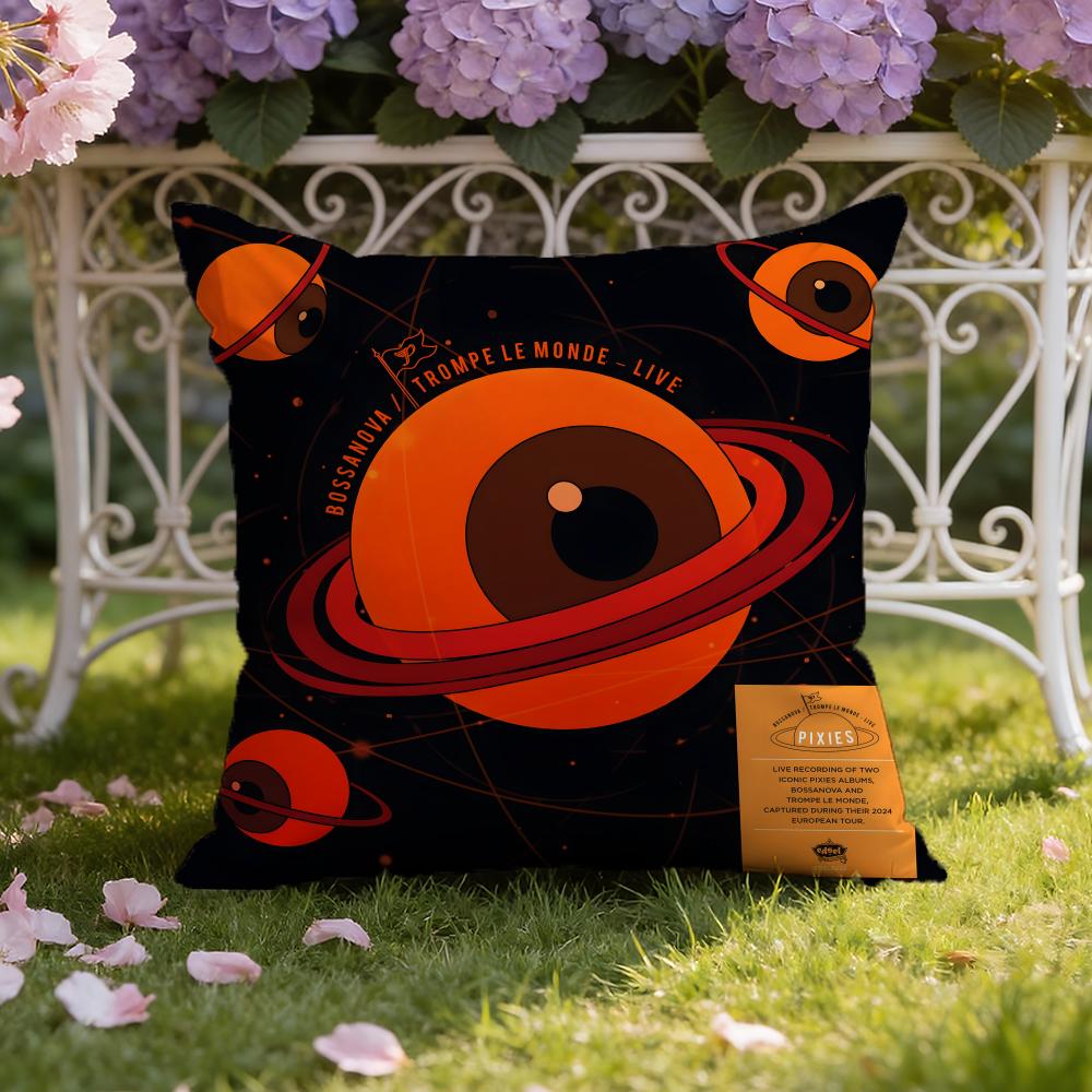 Band P-Pixies Cushion Cover Home & Car Dual-Scene Pillow Cover: Reversible for Premium Comfort