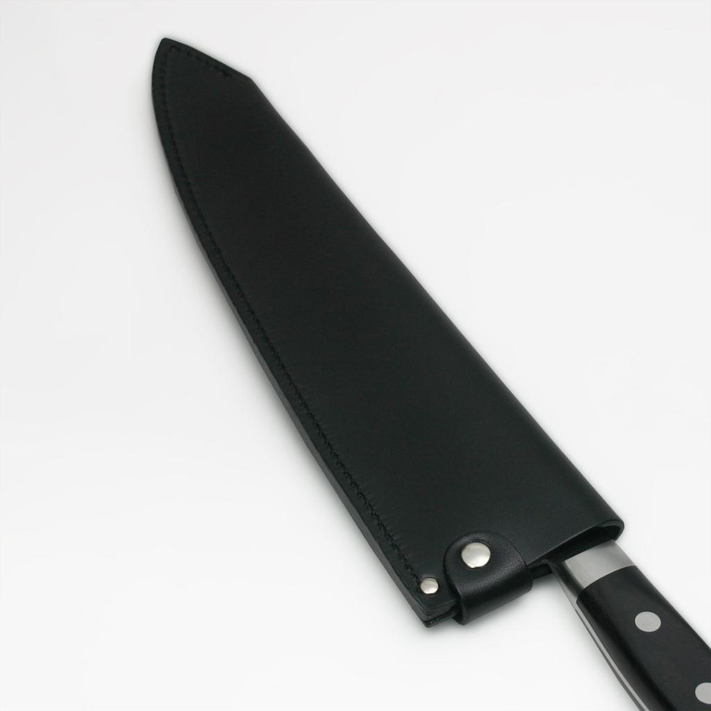 Sakai Ichimonji Mitsuhide knife case handmade leather sheath for Gyuto 270mm