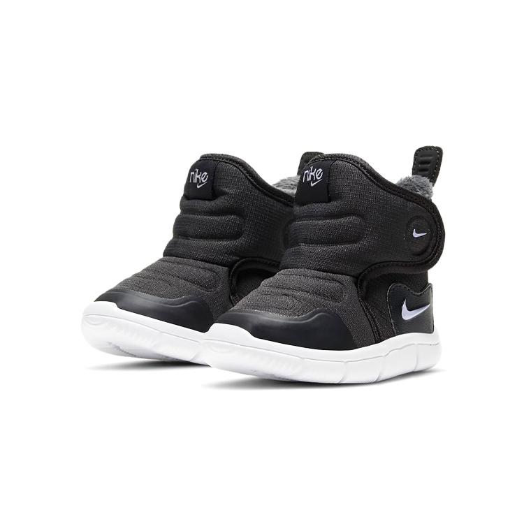 Nike Novice Fleece Lined Slip Resistant Thermal High Top Snow Boots Black Infant And Toddler AV8338-004