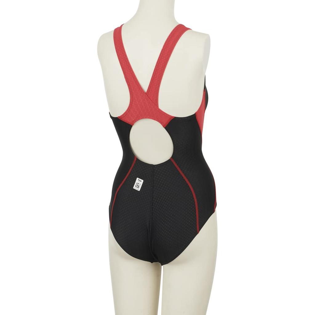 Závodní plavky arena pro závodní ženy Bezpečná záda a velikost L pro začátečníky až po špičkové plavce [schváleno FINA] (Aréna) [AQUA RACING] (nosit popruhy)