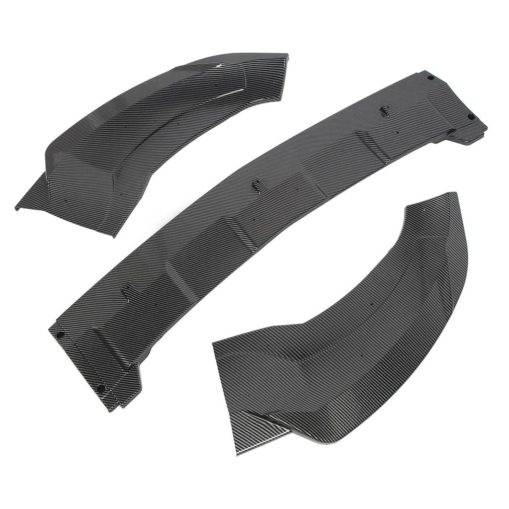 3Pcs Car Front Bumper Lip Spoiler Scratch Resistant Decorative Front Spoiler  or Replacement for   GLE‑Class
