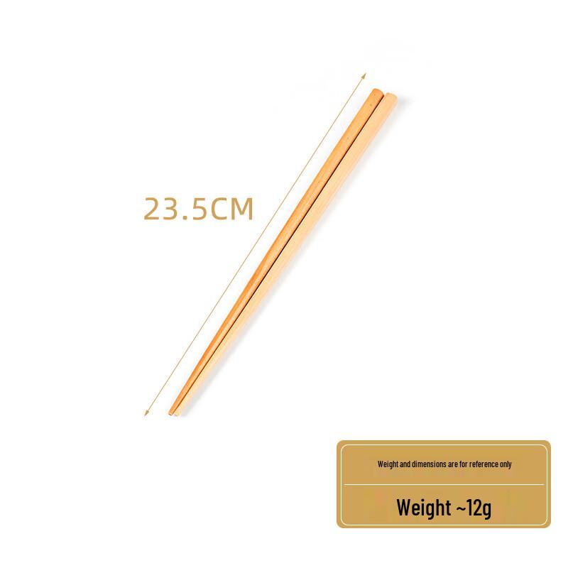 ZISIZ Wenge Wood Copper Head Chopsticks