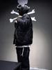 Skull Embroidery Baseball Collar Cotton Jacket - MMJ American Trendy Brand Outerwear