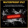 LED Third 3RD Brake Light Rear Stop Tail Lamp Red For 1995-2017 Toyota Tacoma EV