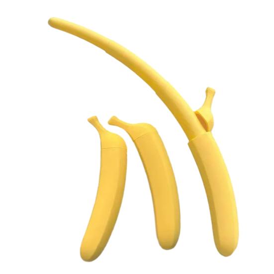 1/2/3Pcs Retractable Banana Longsword Toy 3D Printed Plastic Banana Wand Extendable Banana Stick Men Women