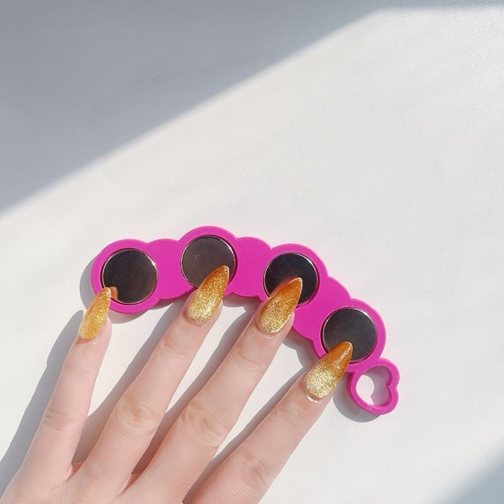 Long Ultra-Strong DIY Cat Eye Nail Art Tool Gradient Effects Cat Eye Gel Magnetic Tool Nail Tech