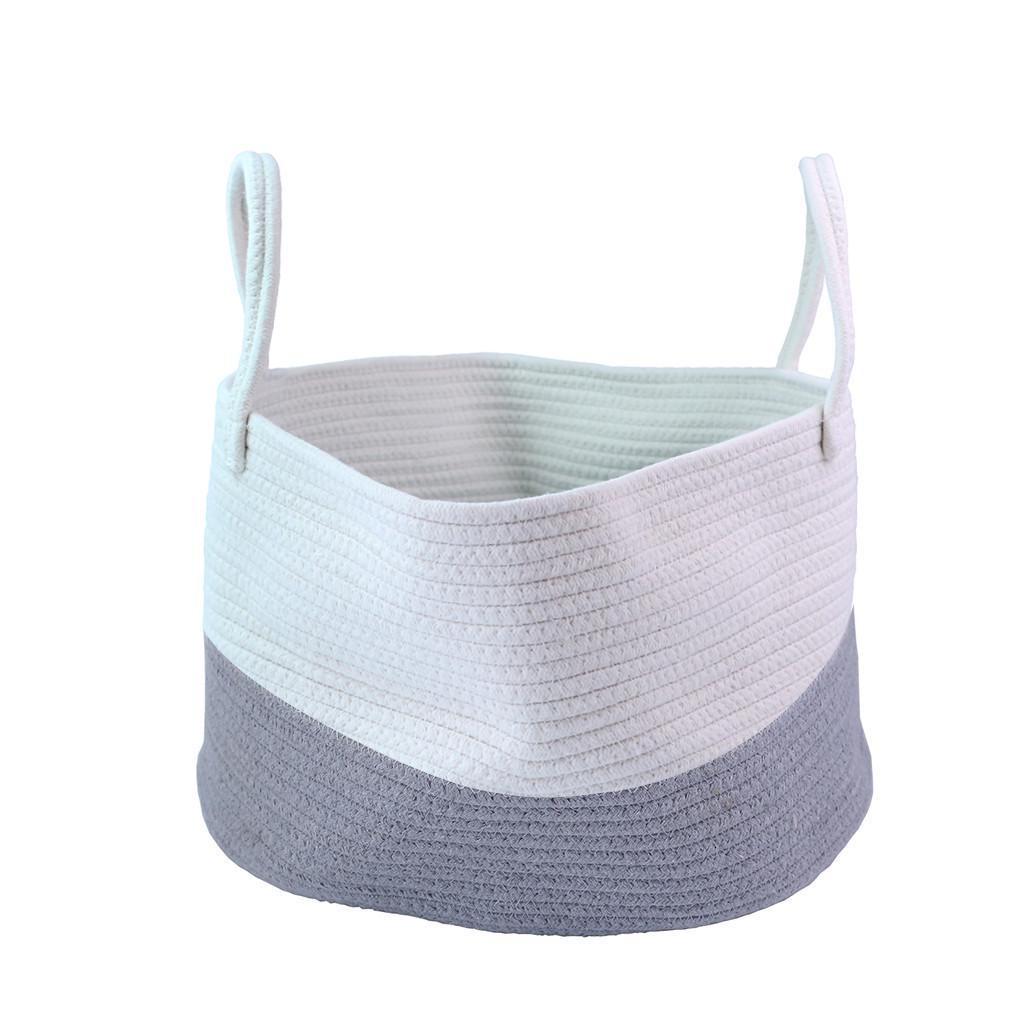 Cotton Thread Basket Home Finishing Cotton rope Storage Basket large Store