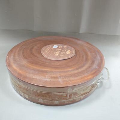 Golden Sandalwood Round Chopping Board