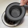 Black Stainless Steel Mesh Sink Strainers Kitchen Bathroom Sink Filters Sink Strainer Drain Hole Filter Trap Waste Screen S/M/L