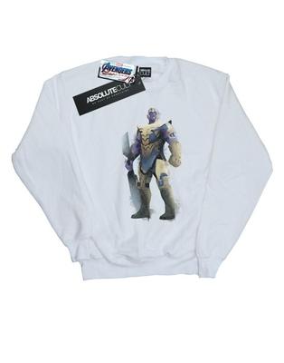 Boys Avengers Endgame Painted Thanos Sweatshirt