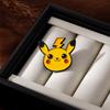 Creatieve Pikachu-patroon grappige legering oliedruppel badge anime Pokémon broche kleding rugzak accessoires