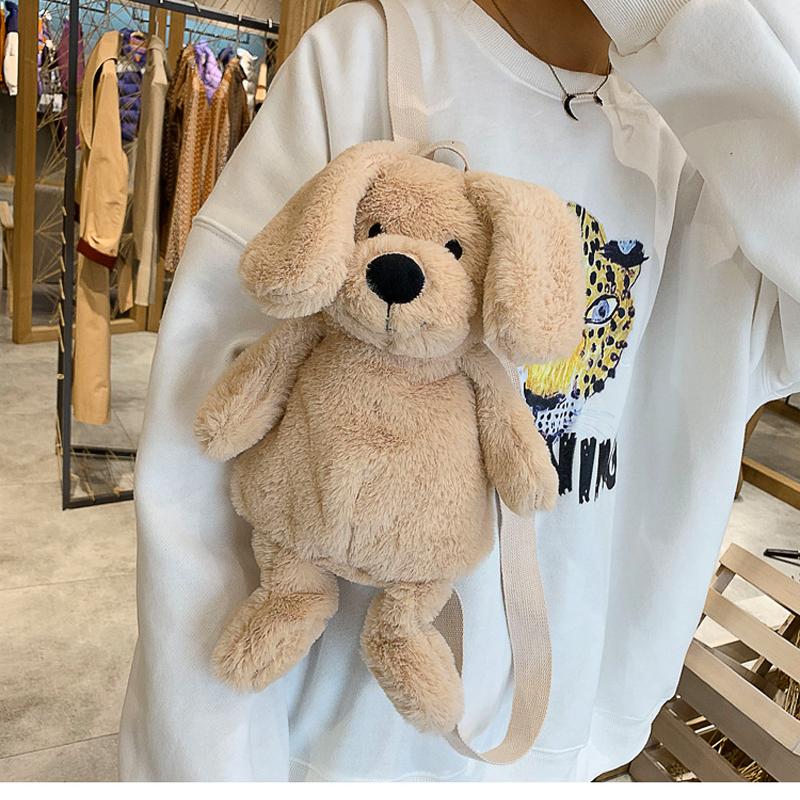 New Style Dog Backpacks Animals Backpack Dog Women Bag Gift for Girls Animals Kids Bags for Girls