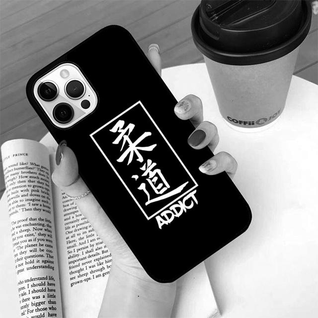 KEEP CALM AND PRACTICE JIU JITSU Phone Case Cover for iPhone 17 Air 16 16e 15 12 11 13 14 Pro Max Apple Plus Coque