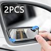 2pcs Rear View Mirror Wide Angle Adjustable Convex Blind Spot Mirror Car Vehicle Side Mirror Car Rearview Car Accessories Tools