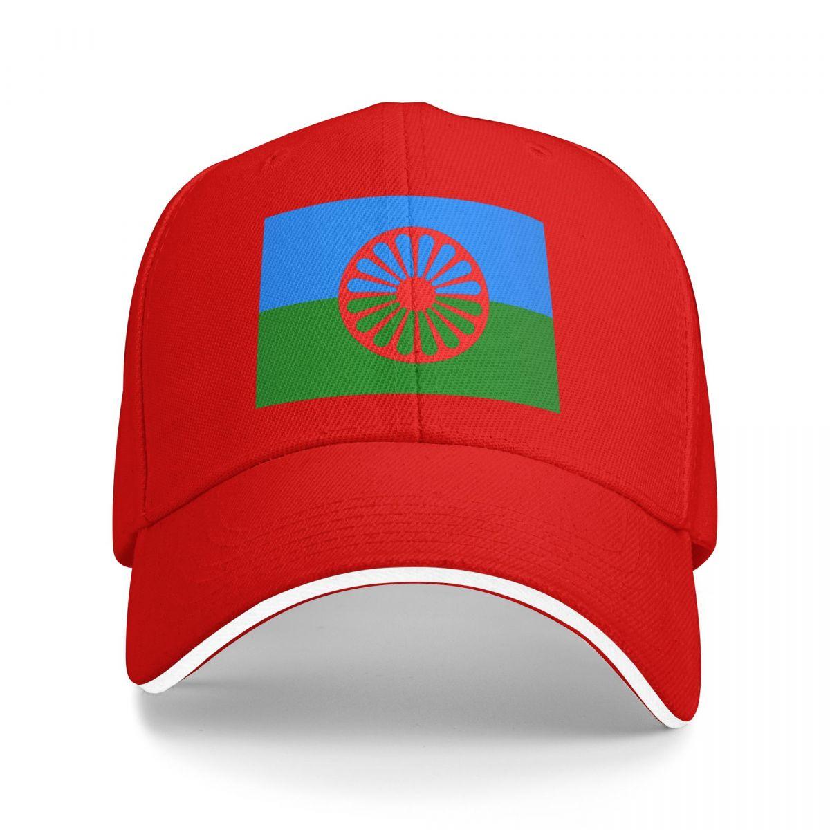 

Ромская цыганская романи флаг Бейсболки Snapback Бейсбольные кепки Дышащие Повседневные Кепки для улицы для мужчин и женщин One Size