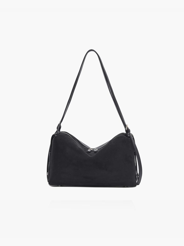 Elegance Paris Saba Half Suede Shoulder Bag Otfh005A