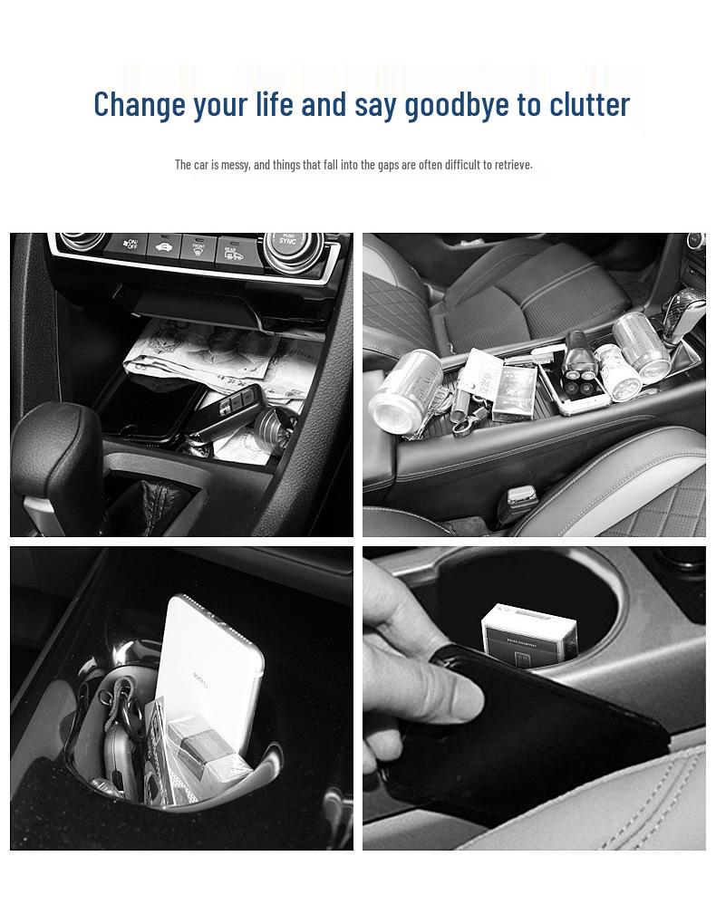 12th Gen Multifunctional Storage Box with Digital Display & Wireless Fast Charging