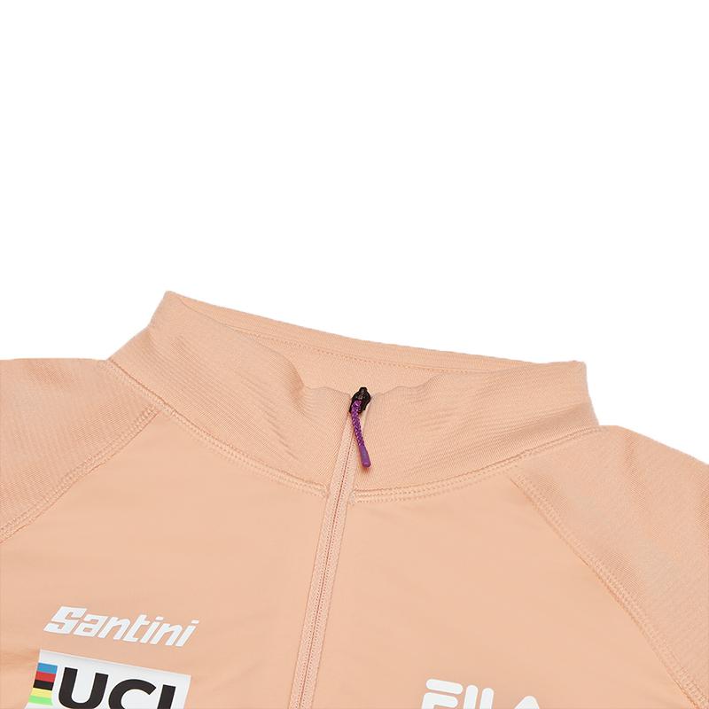 New FILA Raglan Sleeve T Shirt Women's Dark Light Orange A11W448202FOR