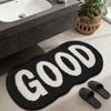 VIKAMA Cute Wool-Like Carpet Anti-Slip Water-Resistant Bathroom Floor Mat Soft Children's Bedroom Carpet Home Decoration
