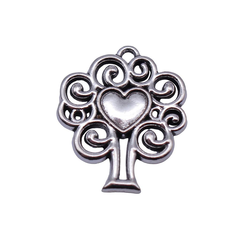 Tree Of Life Charms Antique Round Pendants For Spiritual DIY Jewelry