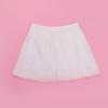 Losiya Pleated Shiny Skirt White