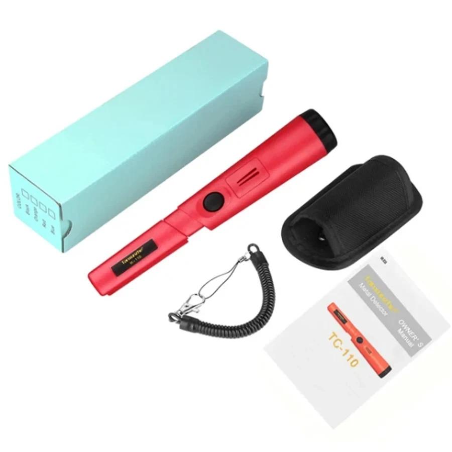 Tragbarer TC-110 Metalldetektor Pointer Pinpoint GP-Pointer Handmetalldetektor Positionierungsstangendetektor IP68 Wasserdicht
