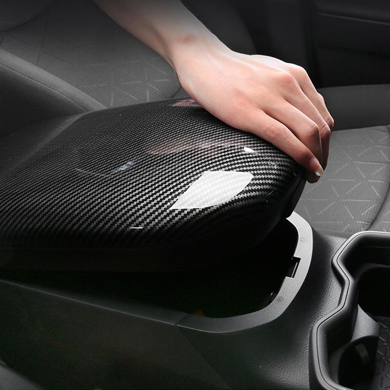 For Toyota RAV4 XA50      2024 RAV 4 Hybrid Car Armrests Storage Box Cover Scratch Resistant Mat Accessories