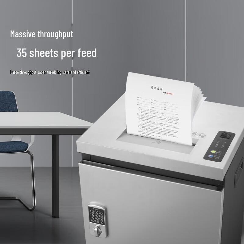 Comet Professional Continuous Cross-Cut Shredder CN plug (adapter included)