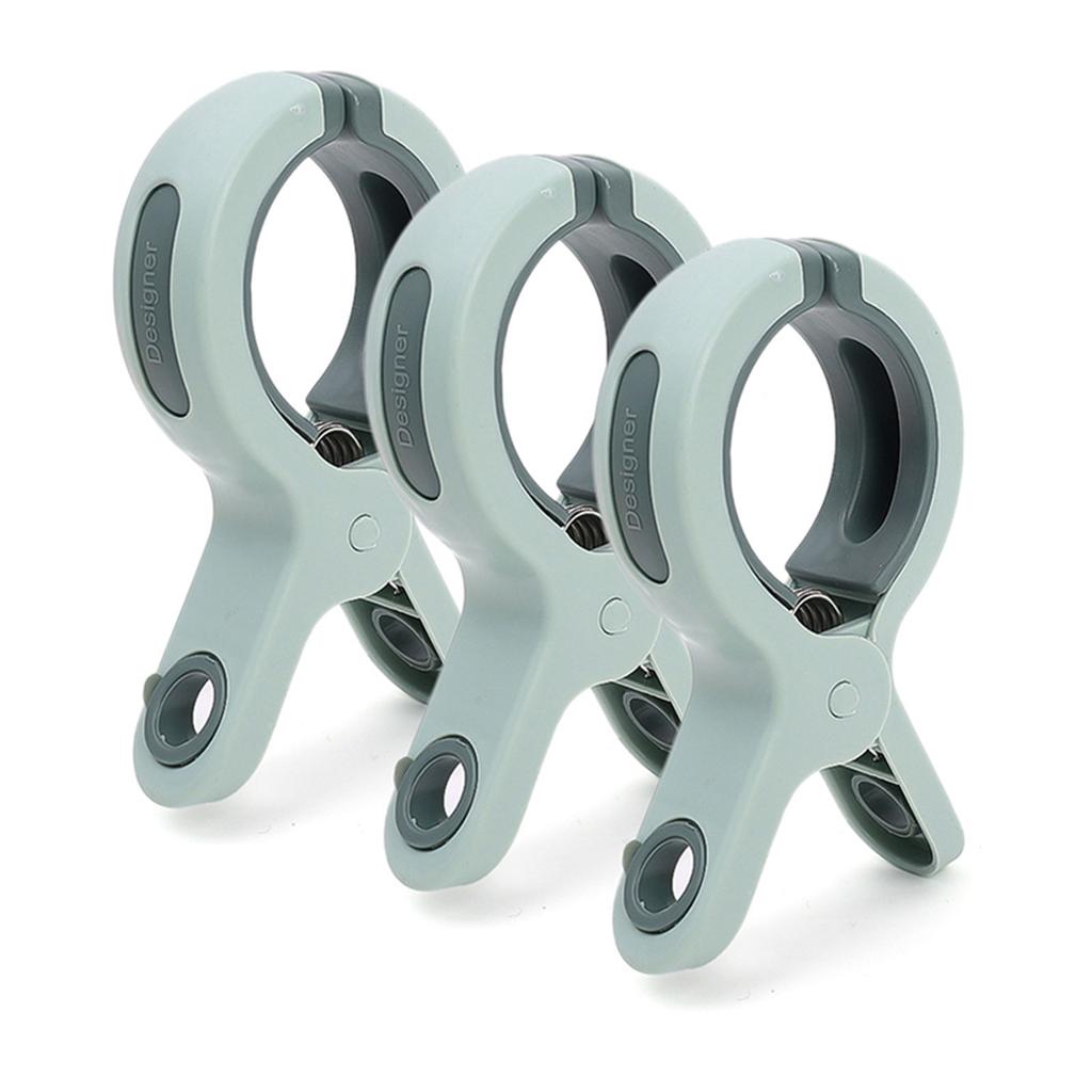 3 Pcs Large Clips Towel Clips for Beach Loungers Strong Towel Clips Windproof Beach Towel Clips for Daily Laundry