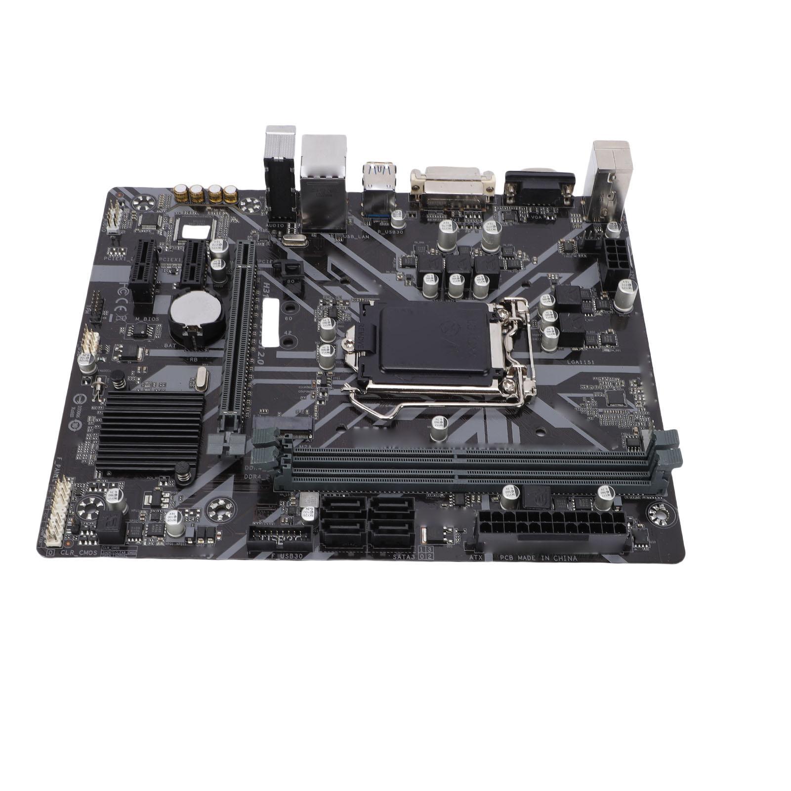 

Підтримка материнської плати комп ютера для LGA 1151 8-го покоління I7 I5 I3 Двоканальний слот DDR4 DIMM Материнська плата M-ATX