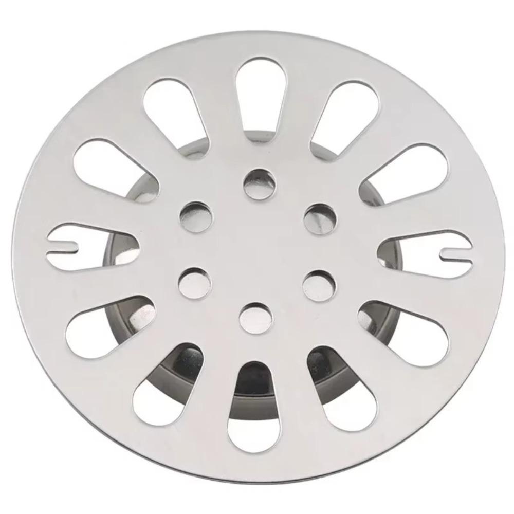 Gifts Stainless Steel Floor Drains Cover with Bowl Round Universal Sink Filter Bathroom Hardware Sewer Seal Covers