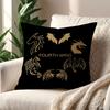 Books F-Fourth Wing Iron F-Flame Funny Cushion Cover Pillow Cover Decoration Room Home Sofa Living Office Car Nordic Simplicity
