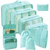 8-Piece Travel Clothing Storage Bag Set