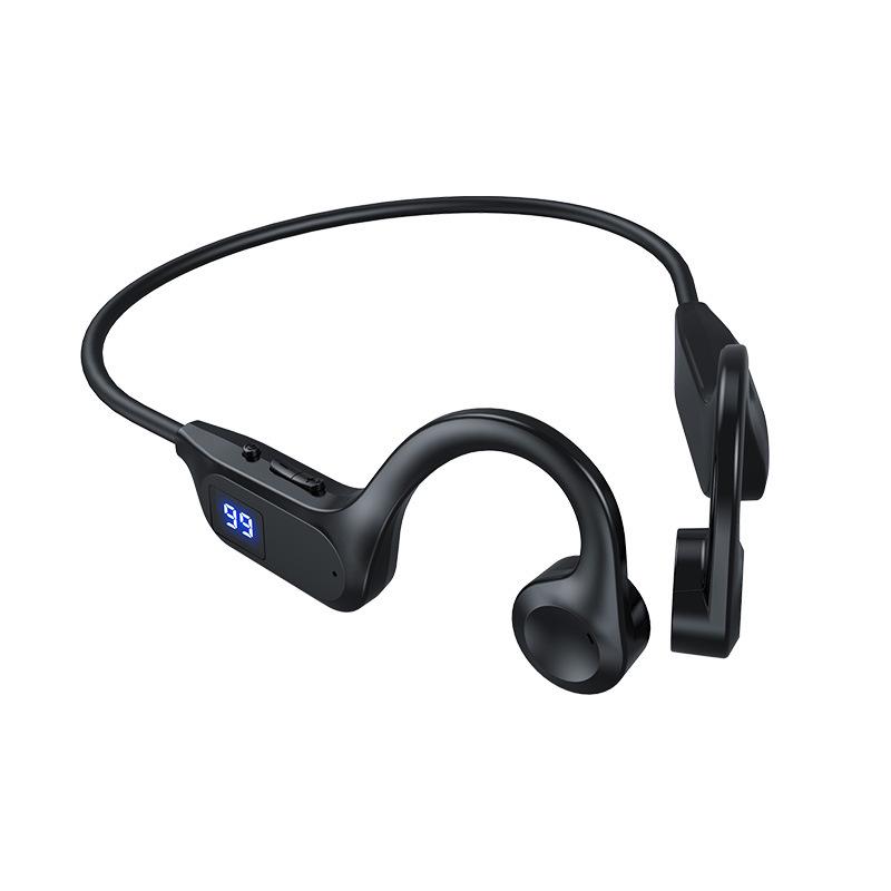 2025 X7 Bone Conduction Wireless Over-Ear Bluetooth Headphones with Sports Display & Dual Mode