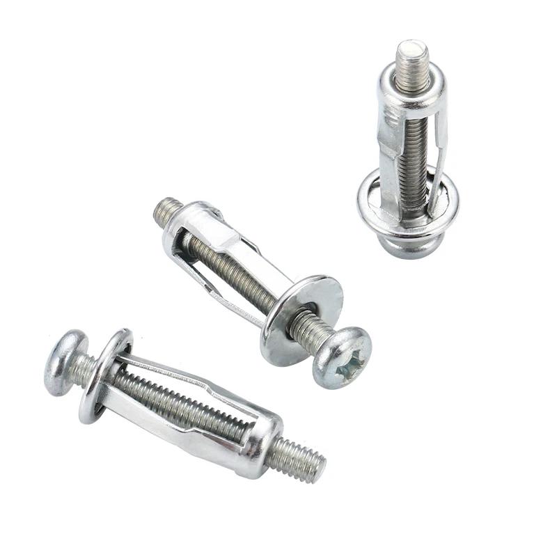 5/10pcs Petal Rivet Lock Nuts with Screw Fixed License Plate for Car Screw Iron Skin Car Metal Screw Jack Nuts Hollow Wall