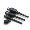 4Pcs Steel Square Socket Adapter Bit 3 Extension Rod Multiple Size Conversion Workshop Accessories