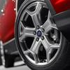 4PCS Car Badge Wheel Center Cap Rim Cover Decor Accessories For Ford Fiesta Focus 2 Mondeo mk4 Mustang Ranger Kuga S-MAX Transit
