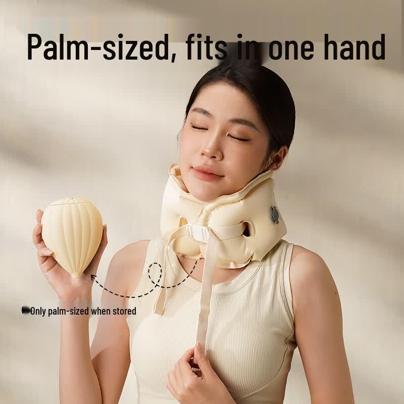 HeZheng Travel Comfort Set (Eye Mask & Inflatable Neck Pillow) CN plug (adapter included)