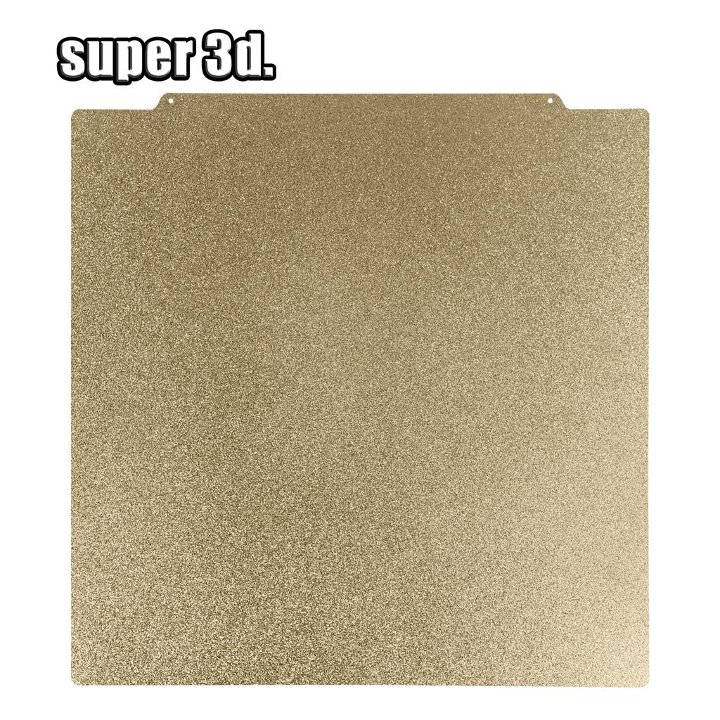Voron 2.4 pei pet sheet 350*350mm Double Side Texture Smooth Magnetic Bed Build Plate Spring Steel Sheet PEI Powder Coated Plate